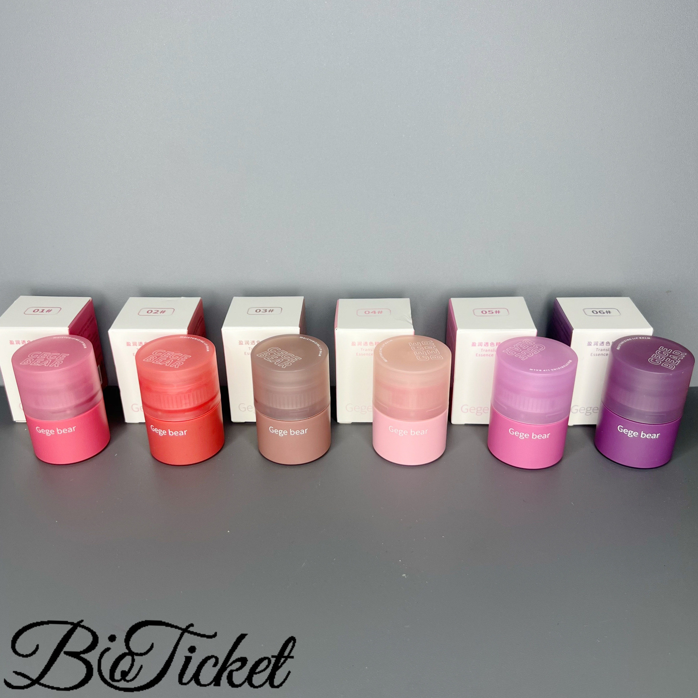 لیپ گلاس ژله ای پیچی گیگی بر 