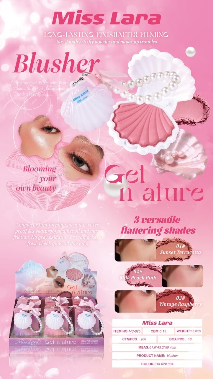 رژگونه صدفی میس لارا